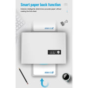 ZJ-8600 76x130 Single Paper Waybill Express Bill Label Printer, UK Plug