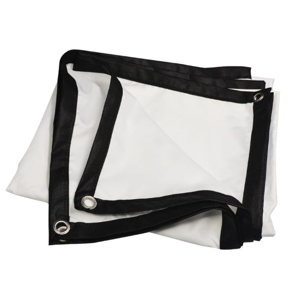 Simple Folding High Density Polyester Projector Film Curtain, Size:120 inch (16:9) Projection Area: 265x150cm