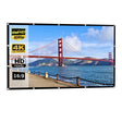 Simple Folding Thin Polyester Projector Film Curtain, Size:120 inch (4:3) Projection Area: 240x180cm - Film Curtains by PMC TechLife | Online Shopping South Africa | PMC TechLife | Buy Now Pay Later Mobicred