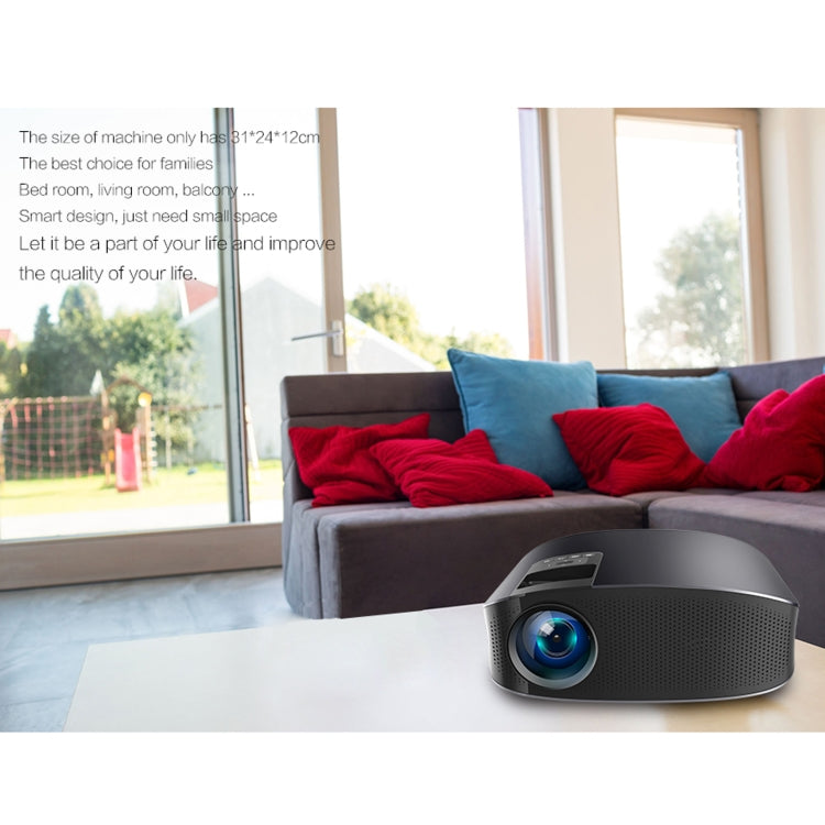 YG610 1280x768P Portable Home Theater LED HD Digital Projector, Support Mobile Phone Plug-in Connection - LED Projector by PMC TechLife | Online Shopping South Africa | PMC TechLife | Buy Now Pay Later Mobicred