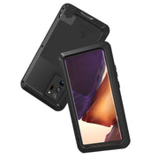 For Samsung Galaxy Note 20 Ultra LOVE MEI Metal Shockproof Water-resistant Dustproof Protective Case without Glass(White)
