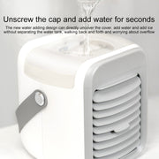 BD-F26 Portable Humidifier Fan Water Replenishment Instrument (Pink)