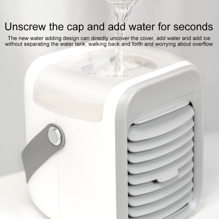 BD-F26 Portable Humidifier Fan Water Replenishment Instrument (Pink)