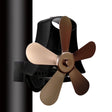 YL-106 5-Blade High Temperature Aluminum Heat Powered Fireplace Stove Fan(Bronze) - Fireplace Fan by PMC TechLife | Online Shopping South Africa | PMC TechLife | Buy Now Pay Later Mobicred