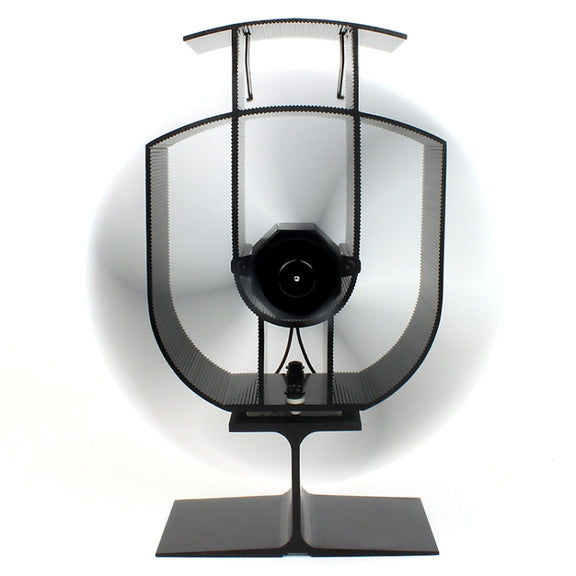 YL401 3-Blade High Temperature Metal Heat Powered Fireplace Stove Fan (Bronze)