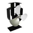 YL401 3-Blade High Temperature Metal Heat Powered Fireplace Stove Fan (Silver) - Fireplace Fan by PMC TechLife | Online Shopping South Africa | PMC TechLife | Buy Now Pay Later Mobicred