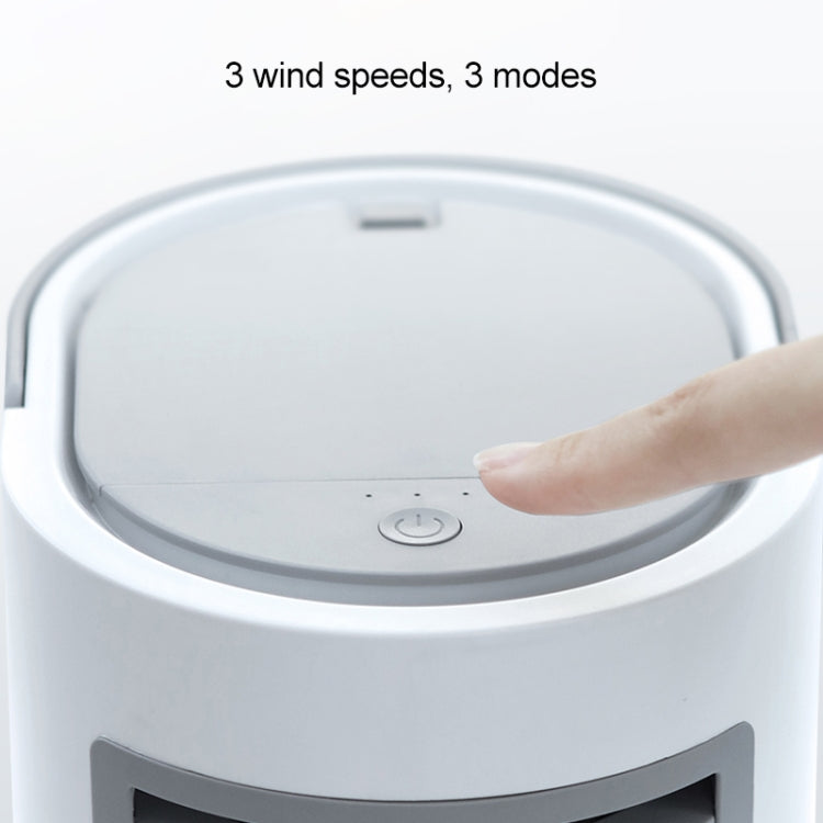 WT-F11 380ml Portable Elliptical Water-cooled Fan (Blue) - Electric Fans by PMC TechLife | Online Shopping South Africa | PMC TechLife | Buy Now Pay Later Mobicred