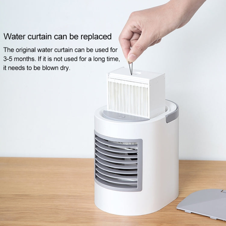 WT-F11 380ml Portable Elliptical Water-cooled Fan (Blue) - Electric Fans by PMC TechLife | Online Shopping South Africa | PMC TechLife | Buy Now Pay Later Mobicred