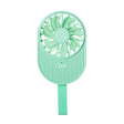 LLD-17 0.7-1.2W Ice Cream Shape Portable 2 Speed Control USB Charging Handheld Fan with Lanyard (Green) - Electric Fans by PMC TechLife | Online Shopping South Africa | PMC TechLife | Buy Now Pay Later Mobicred