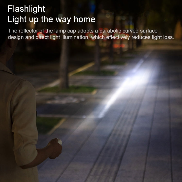 Xiaomi Youpin JISULIFE F8 Multifunctional Mini Fan Handheld Folding Fan(White) - free shipping - PMC Jewellery - Order now!