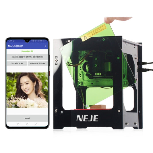NEJE KZ 3000mW Bluetooth DIY USB Laser Engraver Carving Machine - free shipping - PMC Jewellery - Order now!
