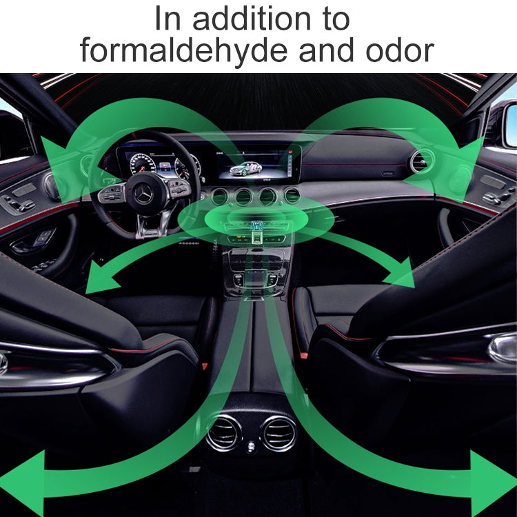 2 in 1 Car Negative-ion  Aromatherapy Air Purifier Humidifier + Dual USB Port Car Charger (Gold) - free shipping - PMC TechLife - Order now!