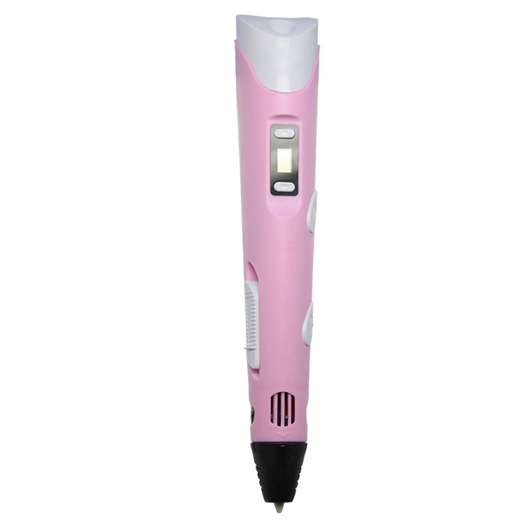 Hand-held 3D Printing Pen, UK Plug (Pink)