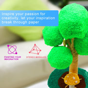 Hand-held 3D Printing Pen, US Plug(Pink)