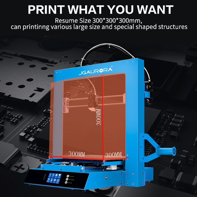 JGAURORA A1 Desktop High Precision Metal Plate Frame Three-Dimensional Physical 3D Printer - free shipping - PMC Jewellery - Order now!