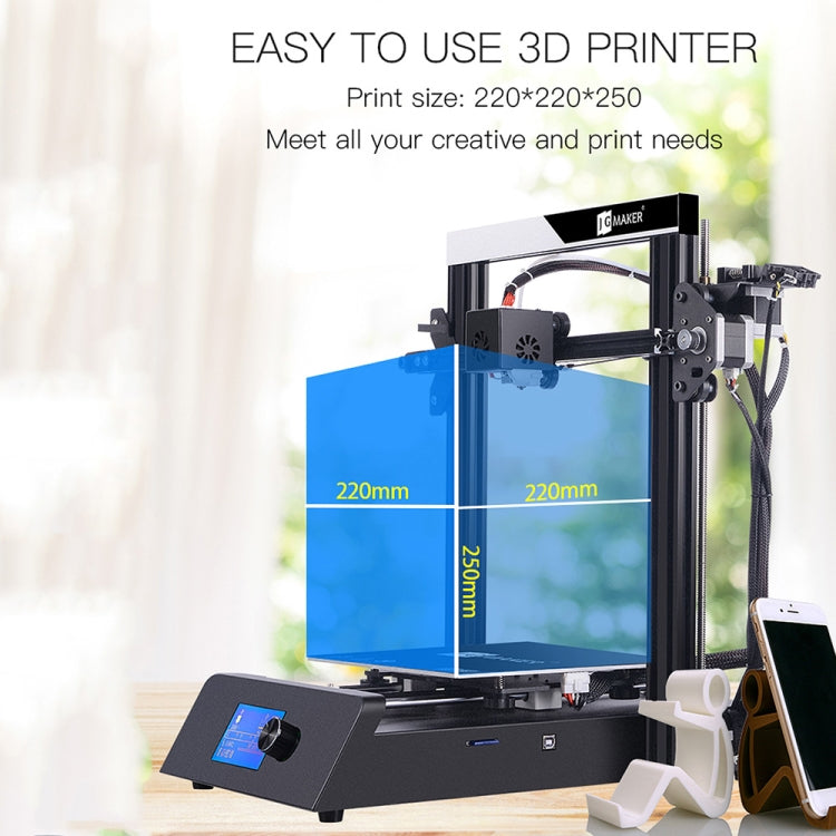 JGAURORA Magic 250W LCD Display Desktop 3D Printer with Knob Control - free shipping - PMC Jewellery - Order now!