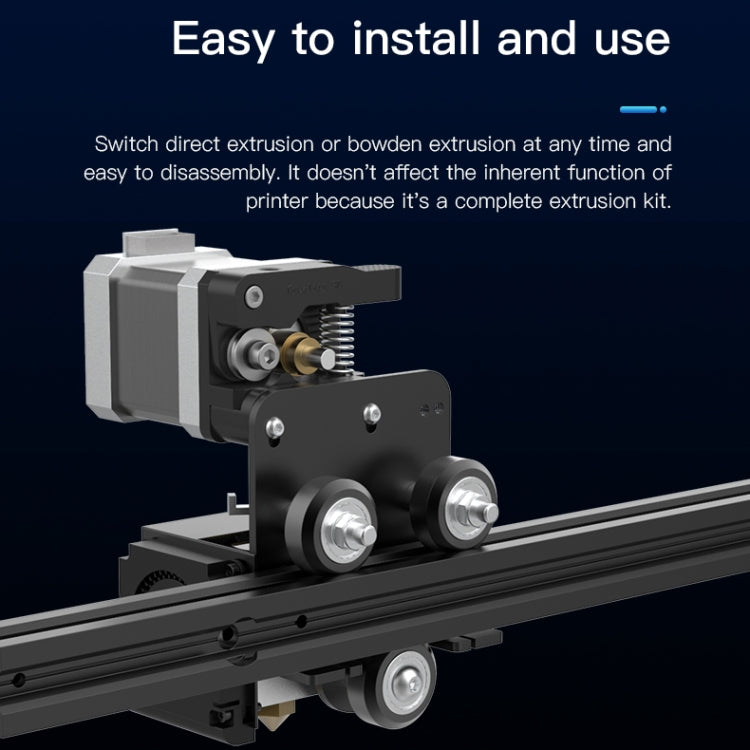 Creality Ender-3 Direct Extruding Mechanism Complete Extruder Nozzle Kit with Stepper Motor - free shipping - PMC Jewellery - Order now!