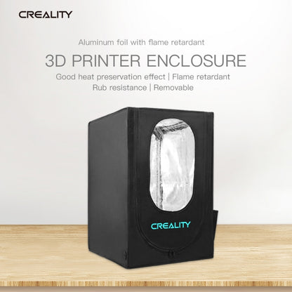 Creality 3D Printer Flame Retardant Aluminum Foil Cloth Protective Cover for Ender-3, Big Size: 70x75x90cm - free shipping - PMC Jewellery - Order now!