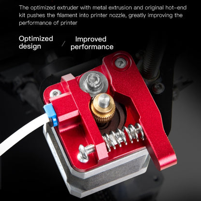 Creality All Metal Red Block Bowden Extruder Kit for Ender-3 / Ender-3 Pro / Ender-3 V2 / CR-10 Pro V2 3D Printer - Parts by Creality | Online Shopping South Africa | PMC Jewellery | Buy Now Pay Later Mobicred