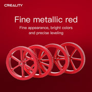 Creality Metal Red Hand Screwed Leveling Nut for Ender-3 / Ender-3 Pro / Ender-3 V2 / CR-10 Pro V2 3D Printer (Red)