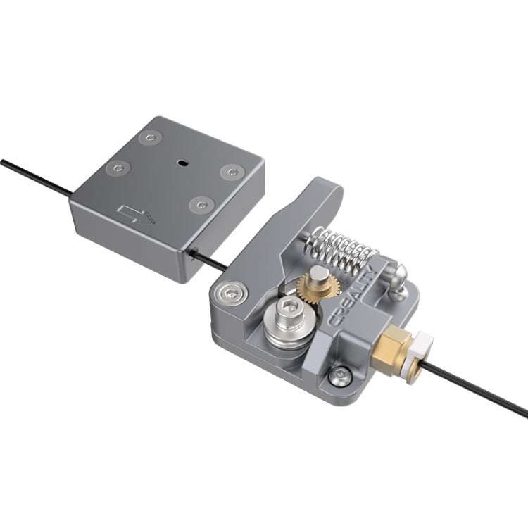 Creality All Metal Silver Block Bowden Extruder Kit for Ender-3 / Ender-3 Pro / Ender-3 V2 / CR-10 Pro V2 3D Printer - free shipping - PMC Jewellery - Order now!