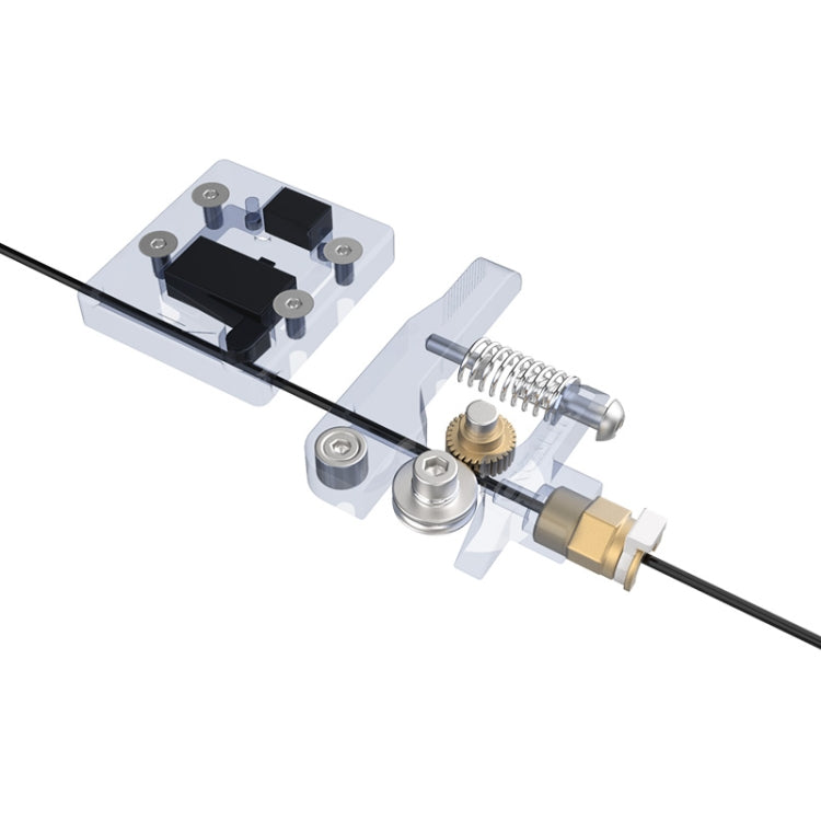 Creality All Metal Silver Block Bowden Extruder Kit for Ender-3 / Ender-3 Pro / Ender-3 V2 / CR-10 Pro V2 3D Printer - free shipping - PMC Jewellery - Order now!