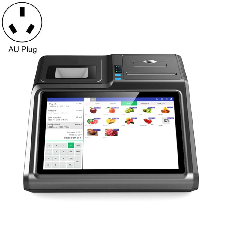 SGT-101W 10.1 inch Capacitive Touch Screen Cash Register, Intel J1900 Quad Core 2.0GHz, 4GB+64GB, AU Plug - Printer by PMc TechLife | Online Shopping South Africa | PMc TechLife | Buy Now Pay Later Mobicred