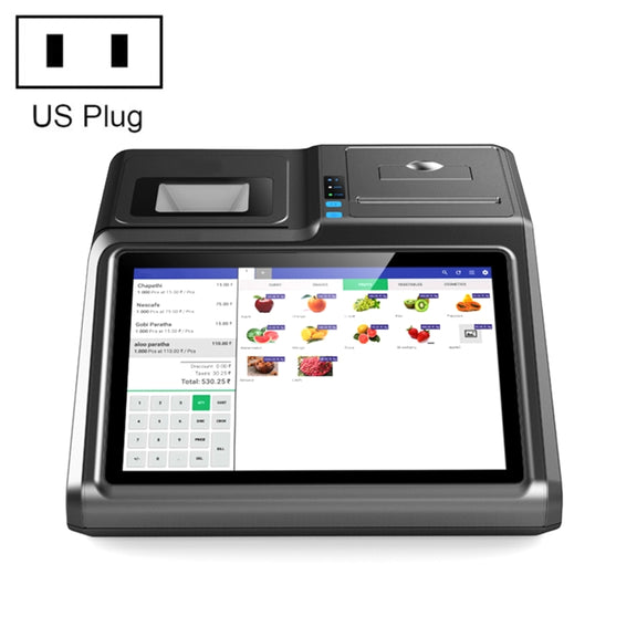 SGT-101W 10.1 inch Capacitive Touch Screen Cash Register, Intel J1900 Quad Core 2.0GHz, 4GB+64GB, US Plug