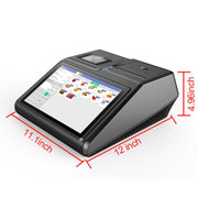 SGT-101W 10.1 inch Capacitive Touch Screen Cash Register, Intel J1900 Quad Core 2.0GHz, 4GB+64GB, AU Plug
