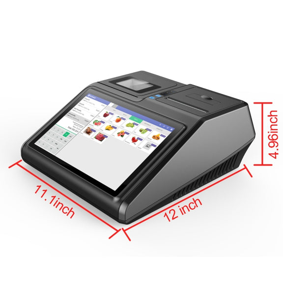 SGT-101W 10.1 inch Capacitive Touch Screen Cash Register, Intel J1900 Quad Core 2.0GHz, 4GB+64GB, US Plug