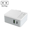 LDNIO A4403C 30W PD + Auto-id Foldable Fast Travel Charger with 1m 8 Pin Cable, EU Plug - USB Charger by LDNIO | Online Shopping South Africa | PMC TechLife | Buy Now Pay Later Mobicred