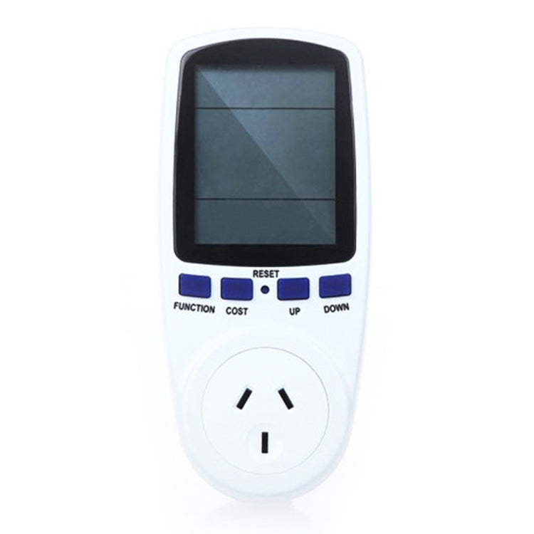 AC 240V 50Hz Max 10A LCD Display Power Meter Energy Watt Amps Volt Electricity Usage Monitor Analyzer, AU Plug