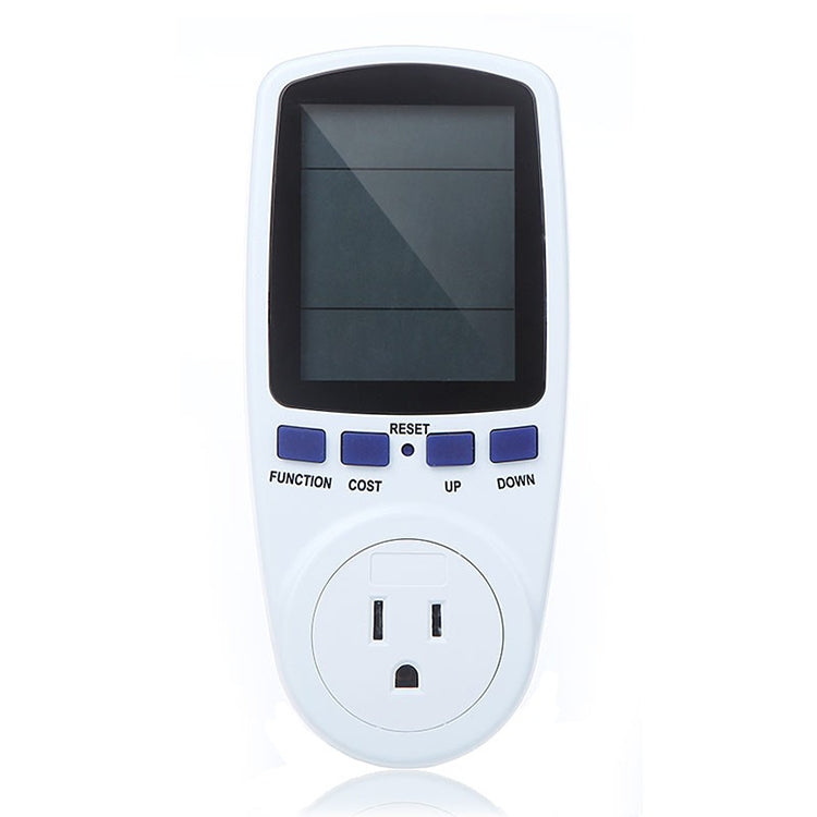 AC 120V 60Hz Max 15A LCD Display Power Meter Energy Watt Amps Volt Electricity Usage Monitor Analyzer, US Plug - Current & Voltage Tester by PMC TechLife | Online Shopping South Africa | PMC TechLife | Buy Now Pay Later Mobicred