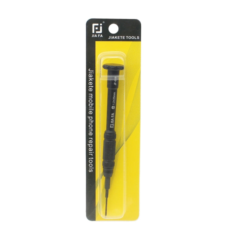 JIAFA JF-619-1.5 Cross 1.5 x 30mm Mobile Phone Repair Tool Screwdriver(Black) - Screwdriver by PMC TechLife | Online Shopping South Africa | PMC TechLife | Buy Now Pay Later Mobicred
