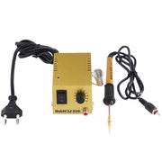 BAKU BK-938 AC 220V 1-18W Mini Thermostatic Soldering Station Electric Iron, EU Plug (Random Color Delivery)