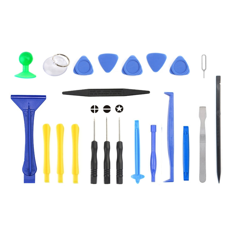 JF-8130 22 in 1 Crowbar Spudger Repairing Disassemble Open Tool Kit - free shipping - PMC Jewellery - Order now!