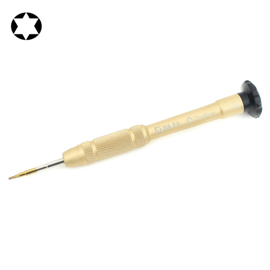 Professional Repair Tool Open Tool 25mm T3 Hex Tip Socket Screwdriver (Gold) - Screwdriver by JIAFA | Online Shopping South Africa | PMC Jewellery | Buy Now Pay Later Mobicred