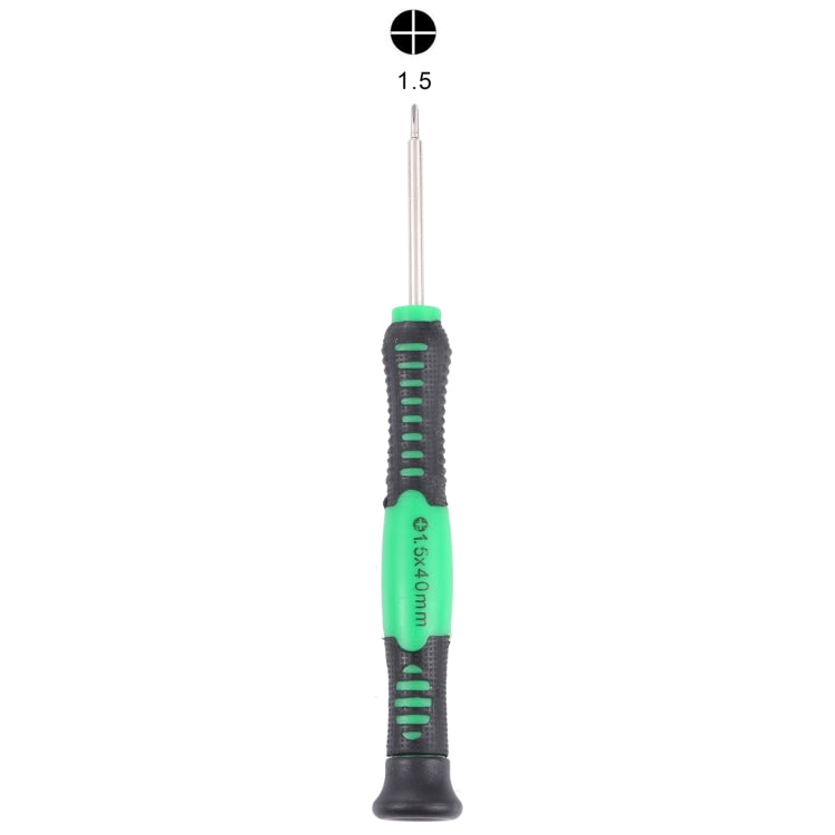 JIAFA JF-607-1.5 Cross 1.5 Mobile Phone Repair Screwdriver (Green) - free shipping - PMC TechLife - Order now!