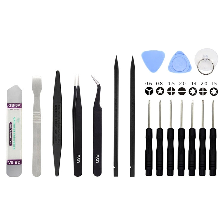 JIAFA JF-8104 17 in 1 Repair Tool Set for Smart Phone - free shipping - PMC Jewellery - Order now!