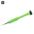 JIAFA JF-609-1.5 Cross 1.5 Mobile Phone Repair Screwdriver (Green) - Screwdriver by JIAFA | Online Shopping South Africa | PMc TechLife | Buy Now Pay Later Mobicred