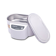 BAKU BK-9030 30W 0.8L LCD Display Ultrasonic Cleaner, AC 220V, EU Plug(White)