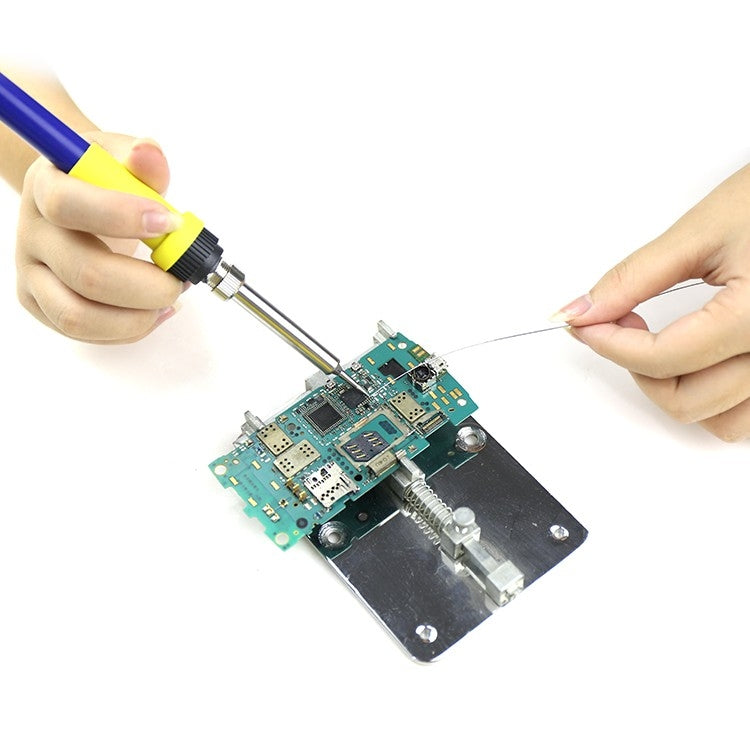 BAKU BK-878L2 AC 220V LED Display 2 in 1 Hot Air Gun Soldering Iron Soldering Station - Electric Soldering Iron by BAKU | Online Shopping South Africa | PMC TechLife | Buy Now Pay Later Mobicred