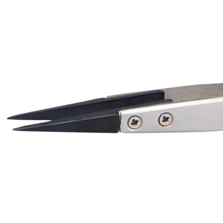 BEST BST-259 Stainless Steel Snti Static Tweezer - Tweezers by BEST | Online Shopping South Africa | PMC TechLife | Buy Now Pay Later Mobicred