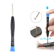 JF-614 1.5 Metal + Plastic Mobile Phone Repair Tool Word Screwdriver