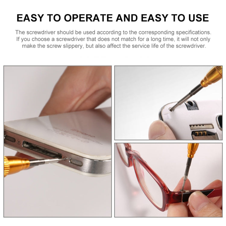 JF-658-1.5 Metal Mobile Phone Repair Tool Phillips Screwdriver - free shipping - PMC TechLife - Order now!