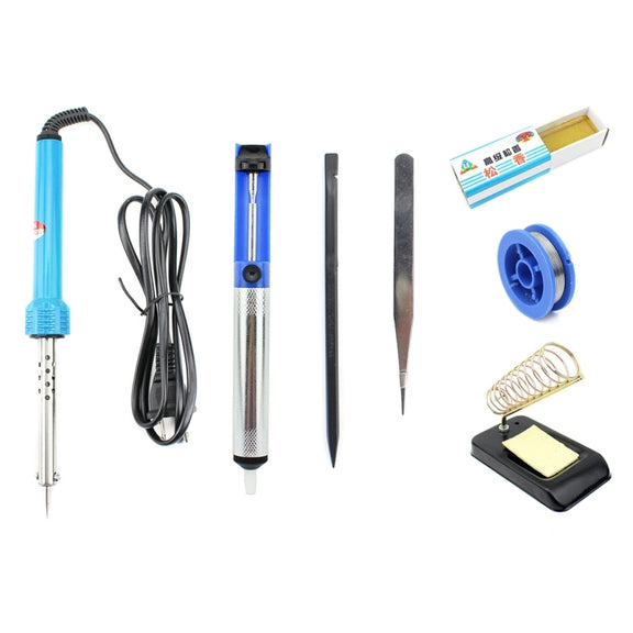 JIAFA JF-8123 8 in 1 60W Soldering Iron Tool Set, Voltage: 220V