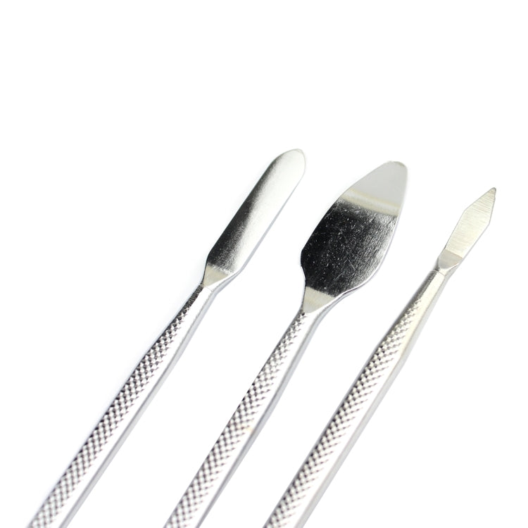 JF-901 3 in 1 Double Head Metal Crowbar Repair Tools Set for Mobile Phone / Tablet / Electronic product