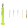 JF-6688 5 in 1 Metal Multi-purpose Pen Style Screwdriver Set for Phone Repair(Green) - free shipping - PMC TechLife - Order now!