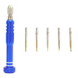 JF-6688 5 in 1 Metal Multi-purpose Pen Style Screwdriver Set for Phone Repair(Blue) - free shipping - PMC TechLife - Order now!