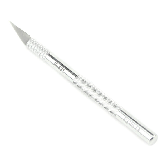 JIAFA JF-621 Metal Carving Knife Professional Mobile Phone Repair Tool with 6 Blades(Silver)